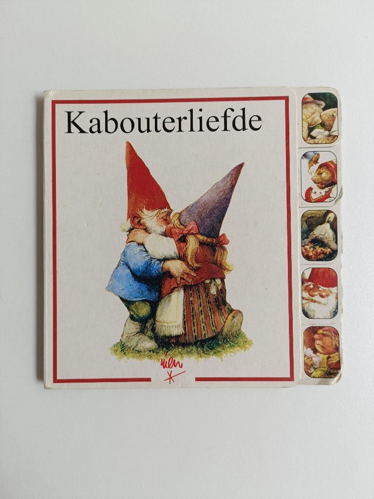 Rien Poortvliet - Kabouterliefde, Ophalen of Verzenden, Gelezen, Rien Poortvliet, Prentenboek