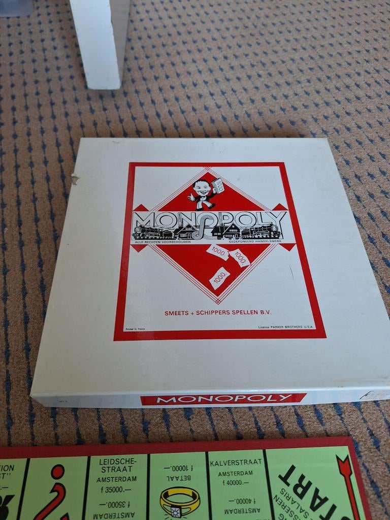 Klassiek monopoly spel, Ophalen of Verzenden, Gebruikt