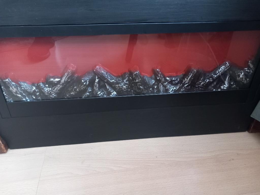 electrische openhaard, Huis en Inrichting, Haarden, Ophalen, Zo goed als nieuw, Vrijstaande haard, Elektrische haard