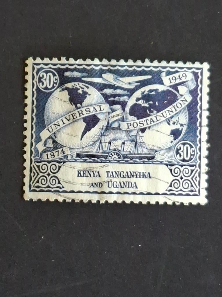 Kenia Oeganda Tanganyika Mi 85, Verzenden, Overige landen, Gestempeld