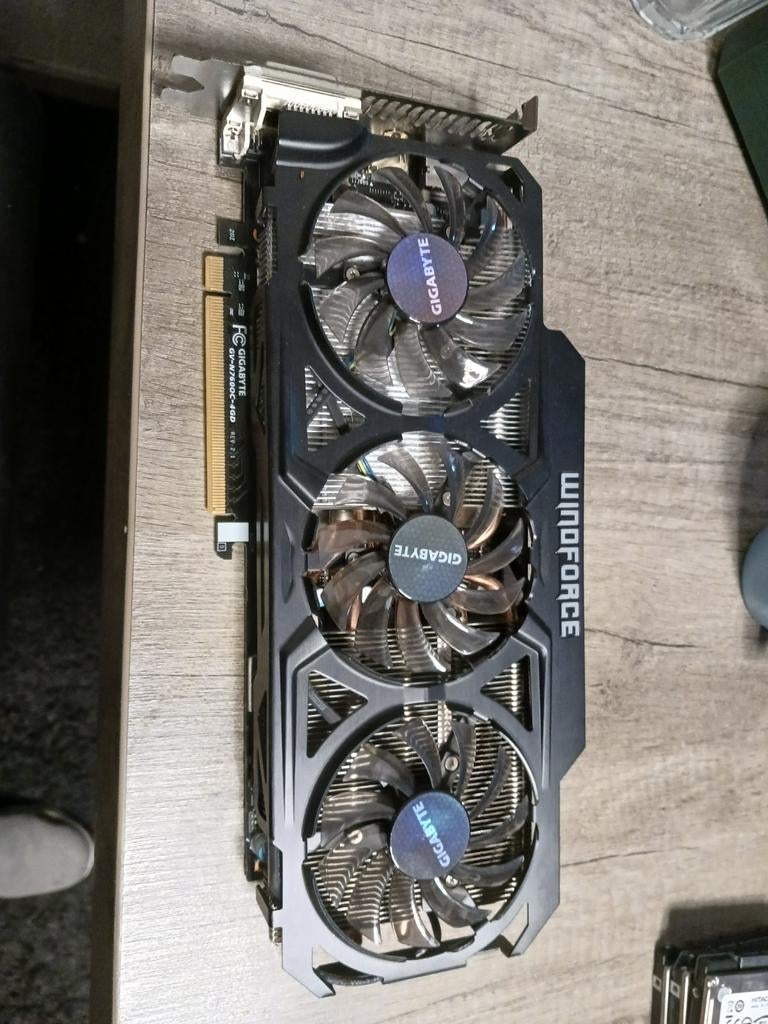 Gigabyte Windforce NVIDIA 4Gb - Krachtige Grafische Kaart, Computers en Software, Videokaarten, PCI-Express 3, Gebruikt, HDMI