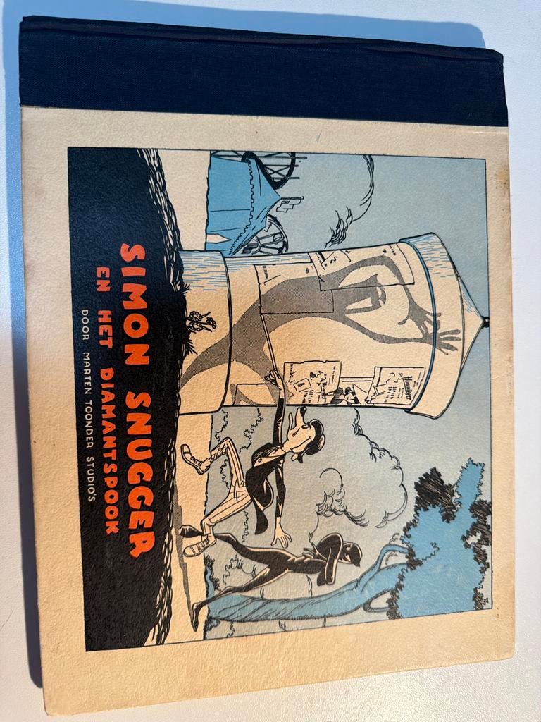 Simon Snugger en het Diamantspook, Boeken, Stripboeken, Gelezen, Eén stripboek, Ophalen of Verzenden