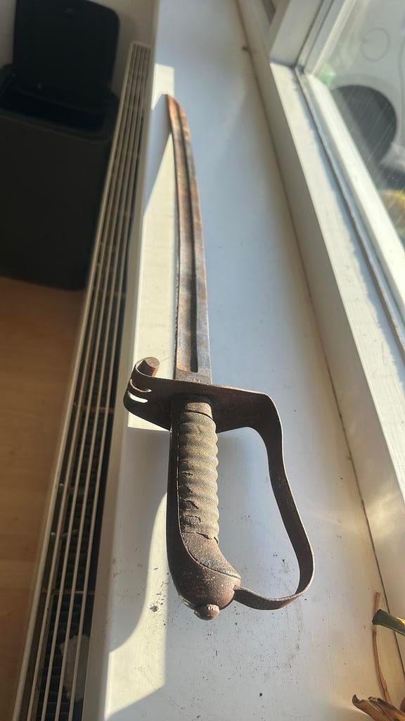 Antiek Cavalerie Zwaard - oosterijks Herkomst, Ophalen of Verzenden