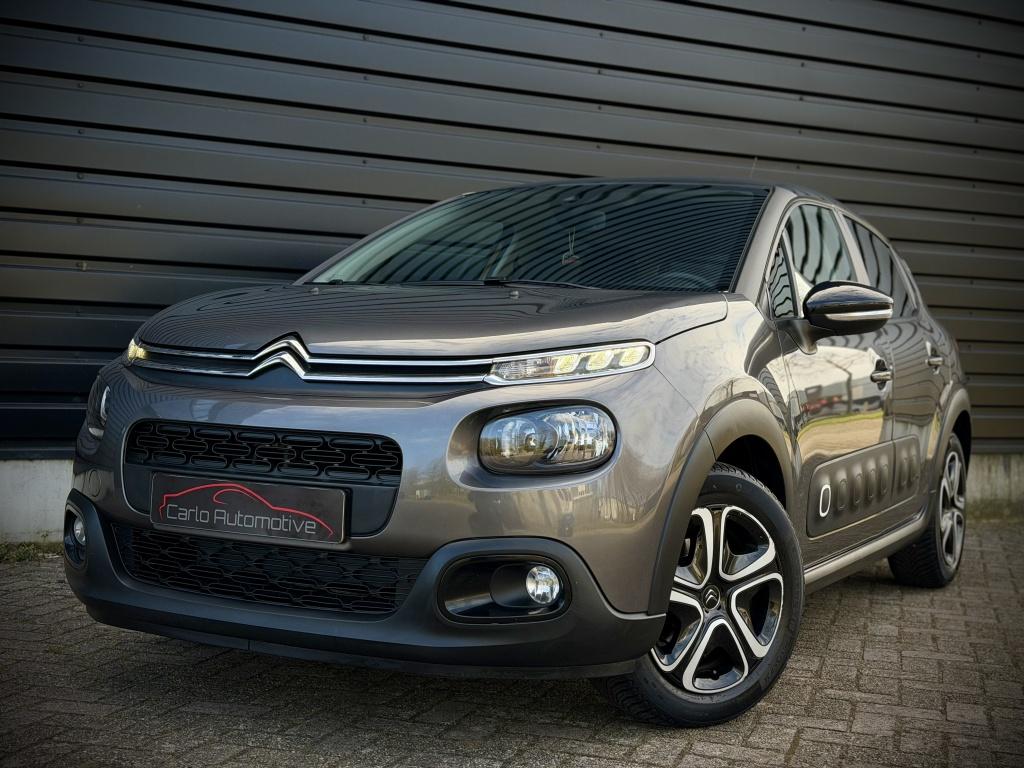 Citroën C3 1.2 PT FeelEd NAVI|CLIMA|CRUISE|CARPLAY|PDC, Auto's, Euro 6, 1199 cc, 82 pk, 450 kg