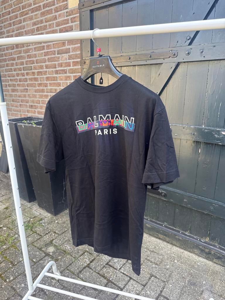 Balmain shirt maat M, Ophalen of Verzenden, Gedragen, Maat 48/50 (M), Zwart