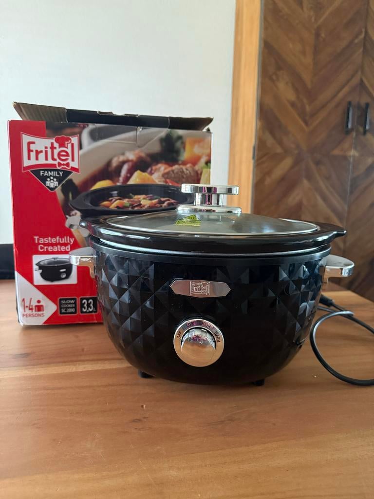 Nieuwe Fritel slowcooker 3,3 liter in doos, Ophalen of Verzenden, Nieuw