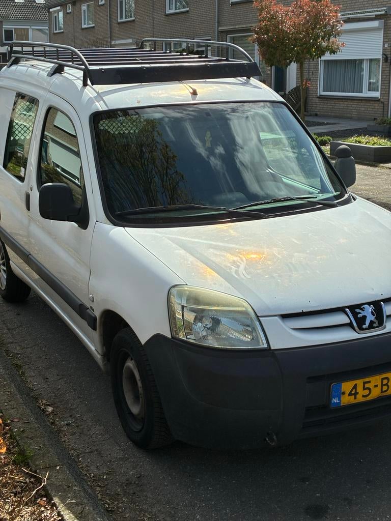 Peugeot Partner 2.0 HDI 170C 2006, Auto's, Voorwielaandrijving, Stof, 4 cilinders, Wit