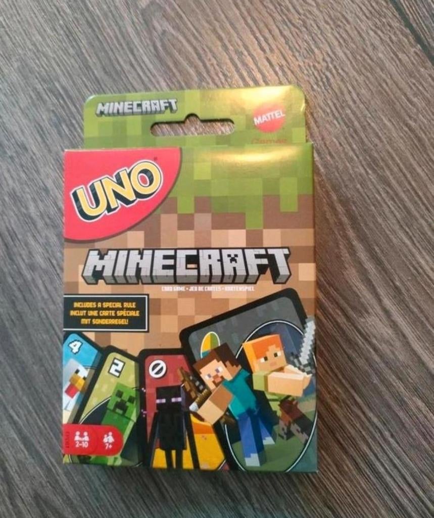 UNO Minecraft Kaartspel - Nieuw in verpakking, Ophalen