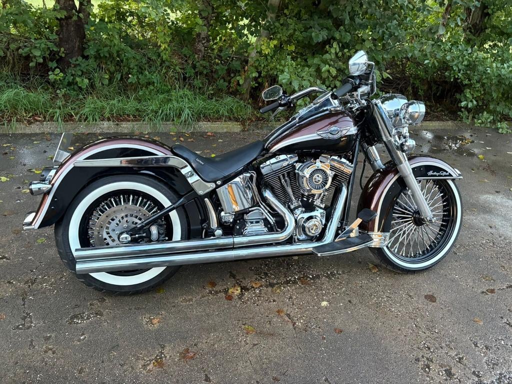 Harley hd harley heritage big spoke two tone paint 2003, Particulier, Chopper