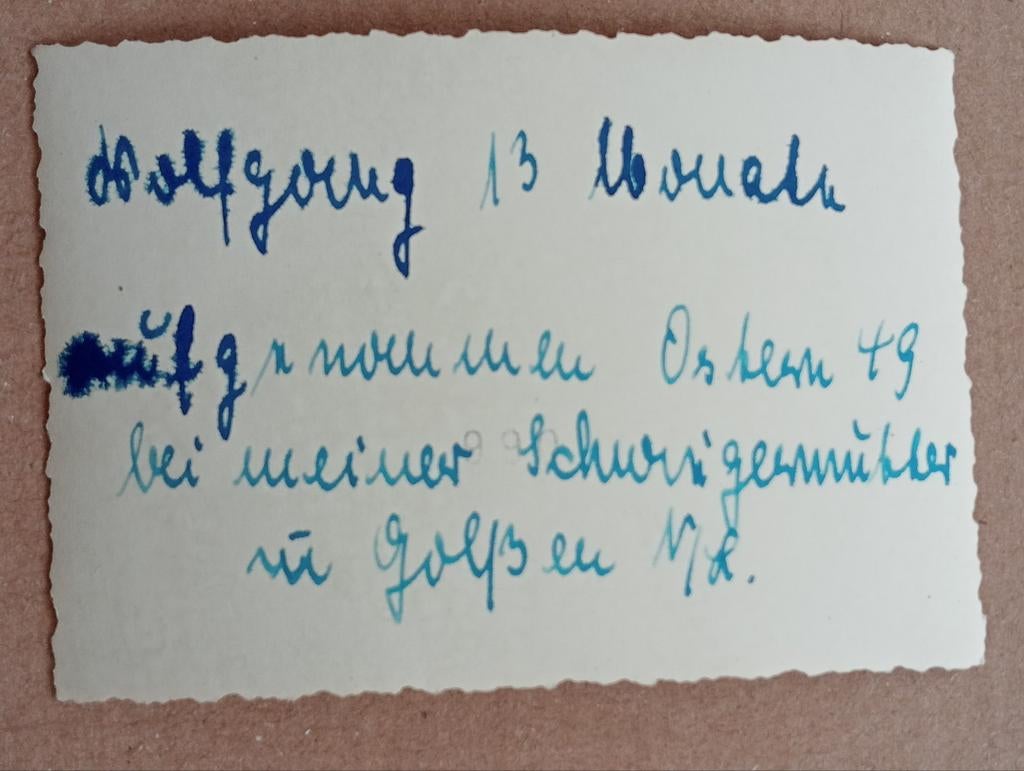 Baby Wolfgang? in kinderwagen jaren 20-40 Duitsland, Ophalen of Verzenden, Voor 1940, Gebruikt, Kind