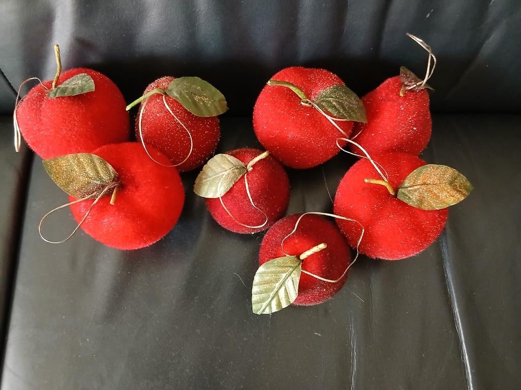 Decoratie  (Fruit Fluweel), Ophalen of Verzenden, Zo goed als nieuw
