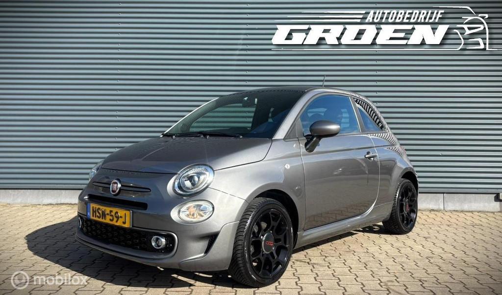 Fiat 500 1.2 Lounge 40.000KM CRUISE|CARPLAY|AIRCO|PDC, Voorwielaandrijving, Gebruikt, 4 cilinders, 840 kg