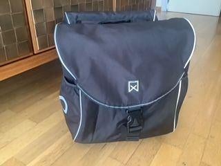 Willex dubbele fietstas bagagetas 300 zwart/zilver 38L Nieuw, Ophalen, Nieuw, Willex