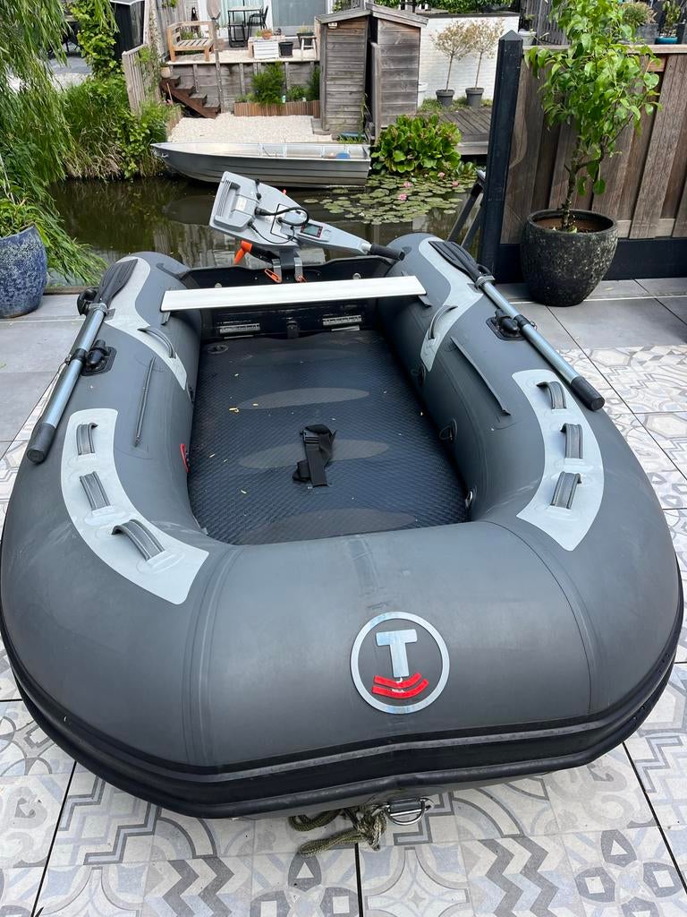 Talamex highline rubberboot met Torqeedo elektromotor, Airdeck, Gebruikt, Elektrisch, Minder dan 70 pk