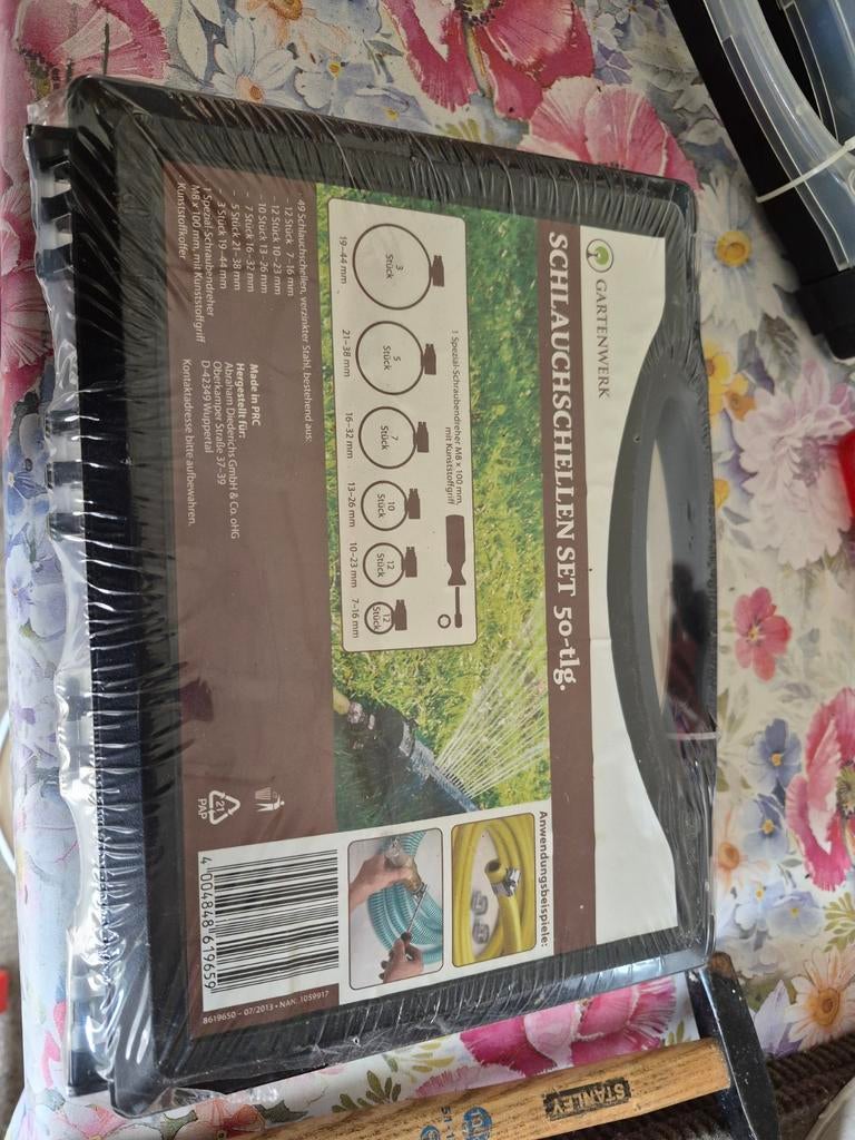 50-delige Slangklemmen Set voor Tuinslangen, Ophalen of Verzenden