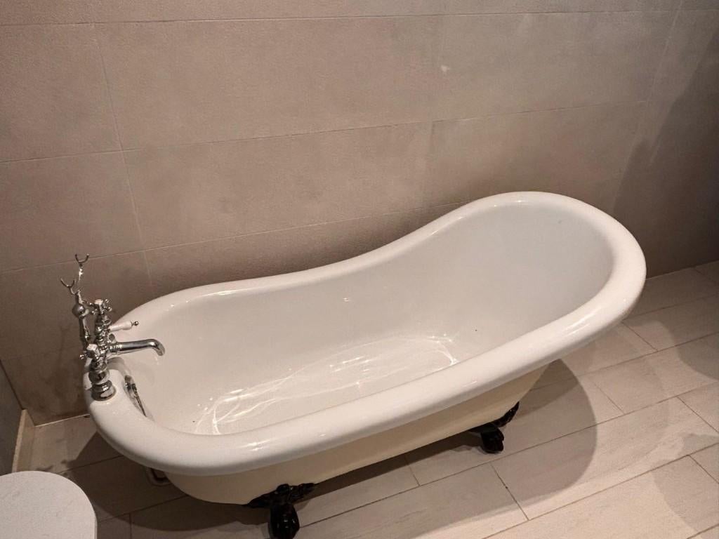 Klassiek vrijstaand bad, Ophalen, Overige typen, 50 tot 100 cm, Zo goed als nieuw