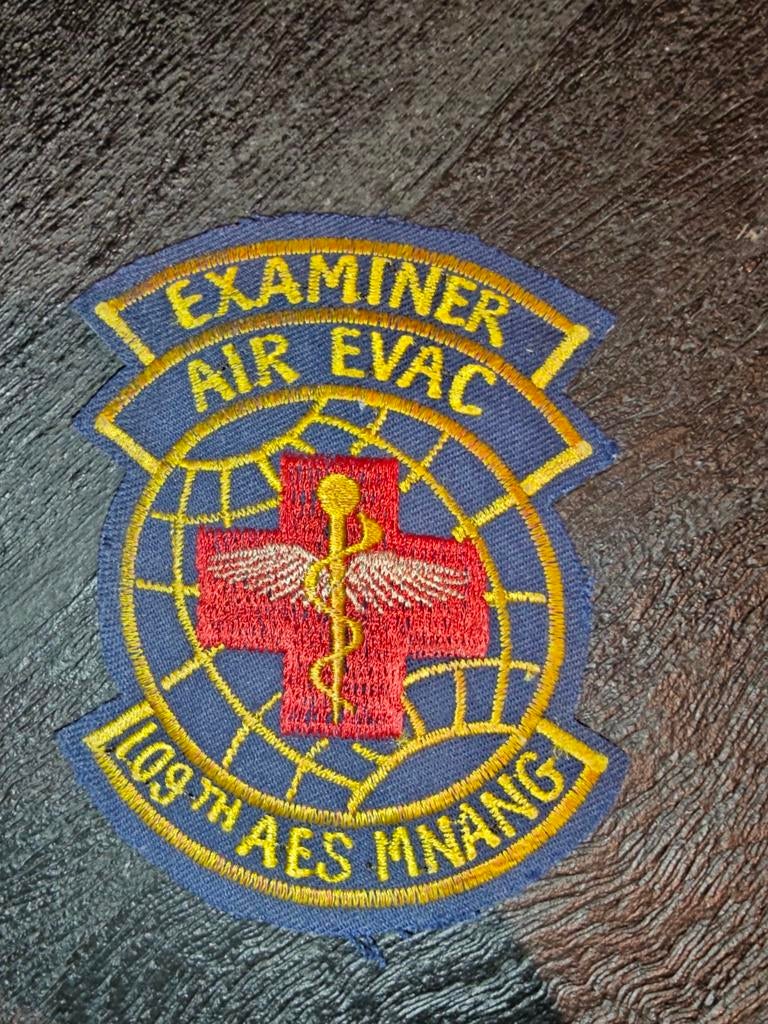 US AIR FORCE 109th AEROMEDICAL EVACUATION SQUADRON MN ANG EX, Verzamelen, Militaria | Algemeen, Ophalen of Verzenden, Luchtmacht