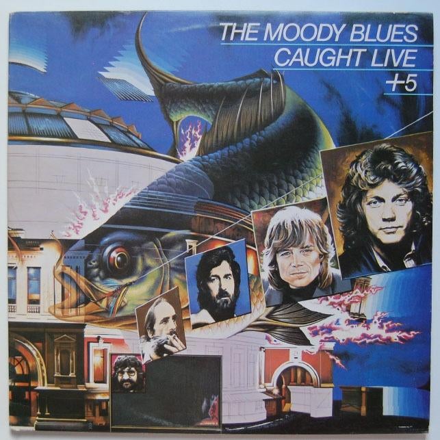 The Moody Blues - Caught Live +5, Ophalen of Verzenden, 1960 tot 1980, Zo goed als nieuw, 12 inch
