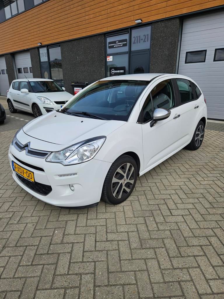 Citroën C3 1.0 vti NAP, Auto's, Citroën, Voorwielaandrijving, Euro 5, Stof, Zwart