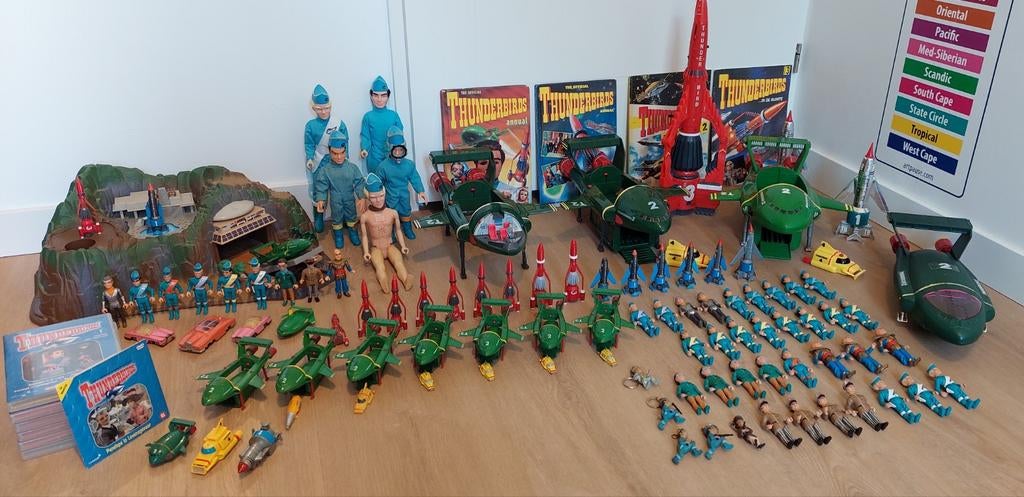 Thunderbirds (alles is los te koop), Verzamelen, Ophalen of Verzenden, Zo goed als nieuw