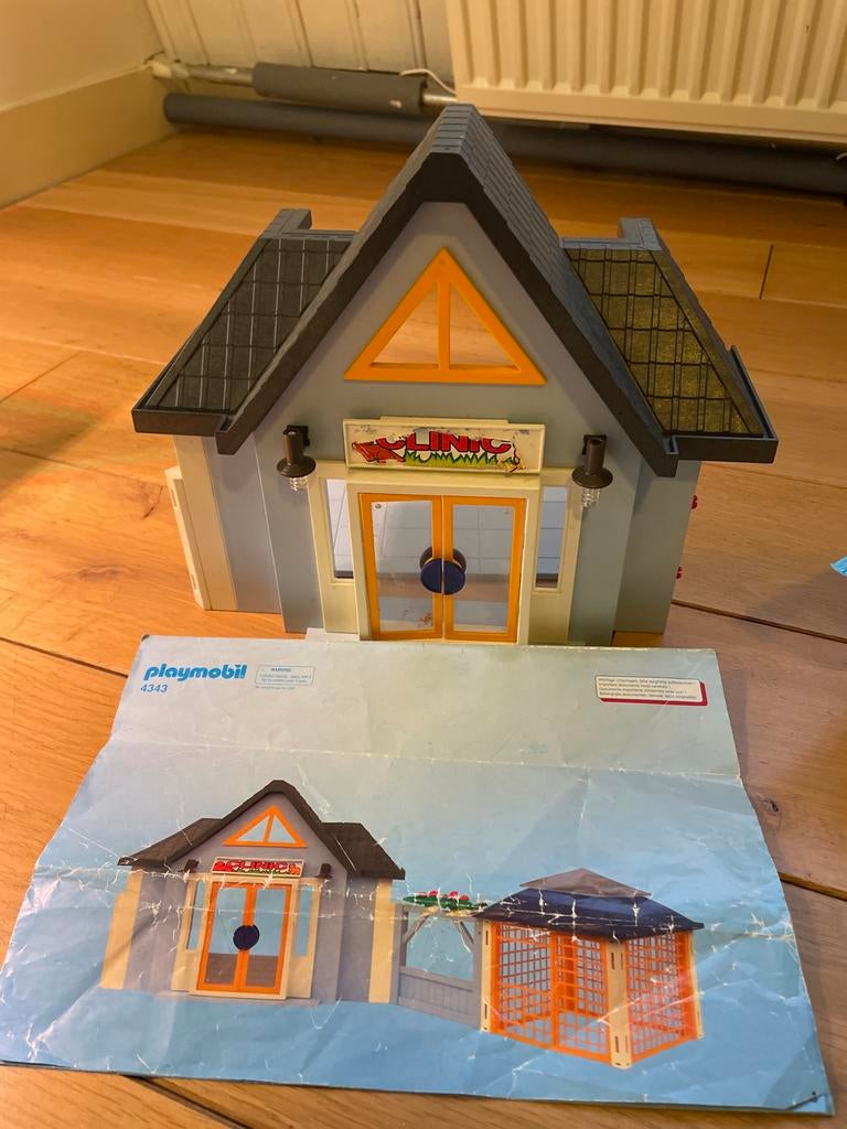 Playmobil Dierenkliniek 4343, Ophalen of Verzenden, Gebruikt, Complete set