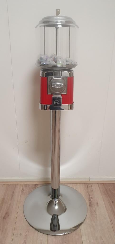 Kauwgomballen automaat op voet, Ophalen of Verzenden, Zo goed als nieuw