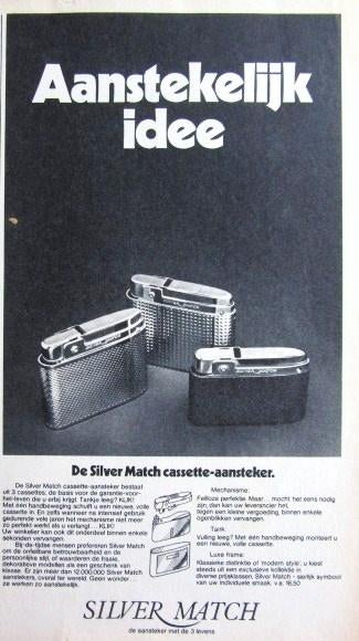 27 vintage advertenties aanstekers 57-69 aansteker Rowenta, Ophalen of Verzenden, Gebruikt, Aansteker
