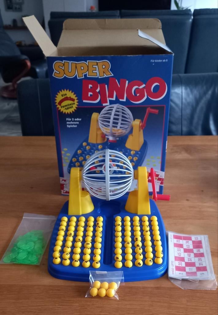 Leuk super bingo spel. Compleet met boekje, Ophalen, Zo goed als nieuw, Overige