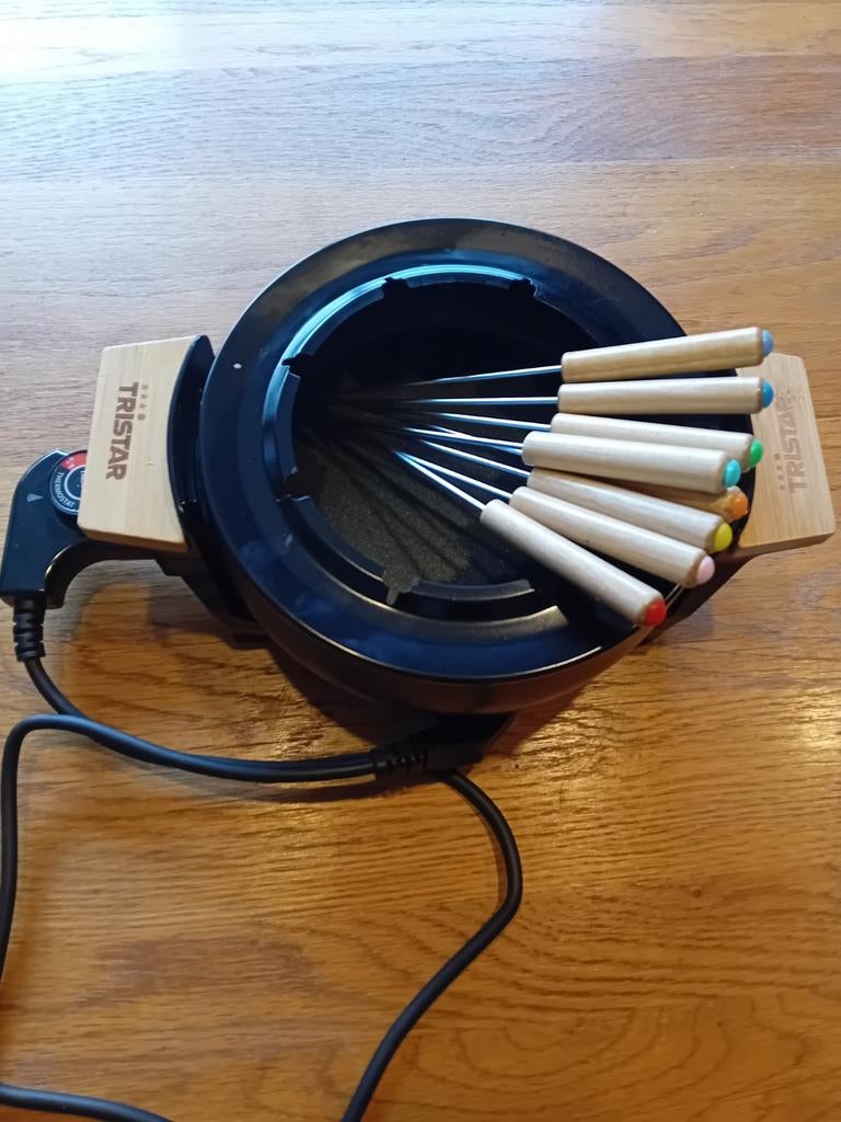 Fonduepan - Perfect voor gezellige avonden!, Ophalen, Gebruikt, Elektrisch, Fonduepan