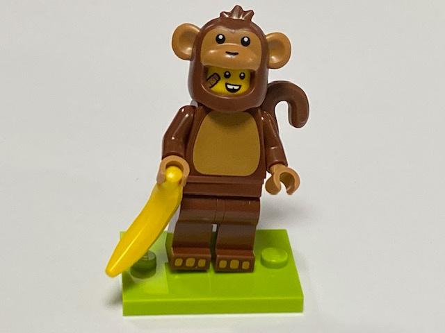 Lego Series 28 col28-4 Monkey Costume Fan, Kinderen en Baby's, Speelgoed | Duplo en Lego, Nieuw, Lego, Complete set, Ophalen of Verzenden