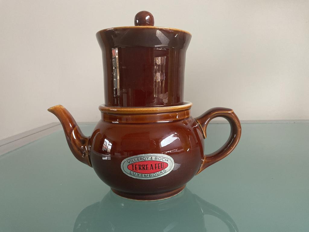 Villeroy & Boch Luxemburg Koffie/Thee Potje met Filter, Antiek en Kunst, Antiek | Keramiek en Aardewerk, Ophalen of Verzenden