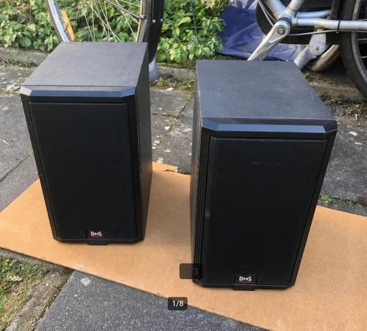 Te Koop: BNS Advance A-20 luidspreker set., Audio, Tv en Foto, Luidsprekers, Ophalen, 60 tot 120 watt, Front, Rear of Stereo speakers