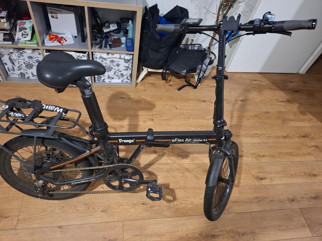 Elektrische vouwfiets - Perfect voor woon-werkverkeer!, Gebruikt, Minder dan 47 cm, 30 tot 50 km per accu, Ophalen