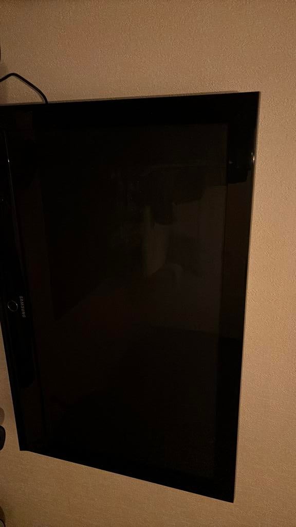 Samsung lcd 42 inch, 50 Hz, Ophalen of Verzenden, Zo goed als nieuw, Samsung