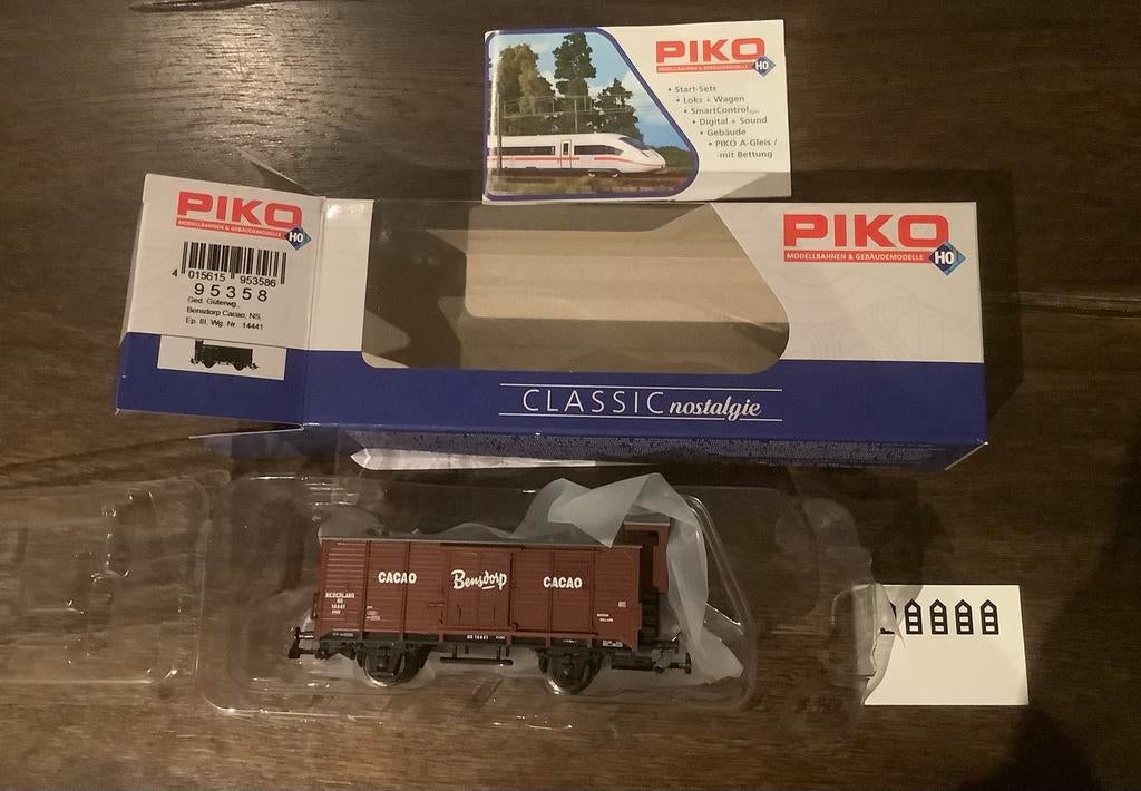 PIKO H0 - 95358 - 'BENSDORP CACAO' - - splinternieuw, Gelijkstroom, NS, Nieuw, Wagon