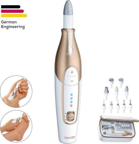 Beurer MP 64 Elektrische Manicure & Pedicure Set nagelvijl, Hand- en Voetverzorging, Nieuw, Ophalen of Verzenden, H