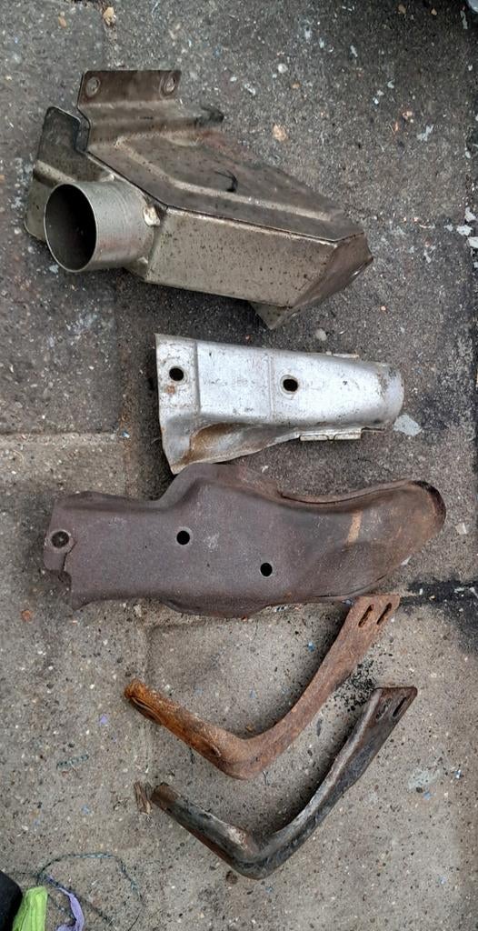 Hitteschilden uitlaat VW Golf1 Golf2, Ophalen of Verzenden, Gebruikt, Overige automerken