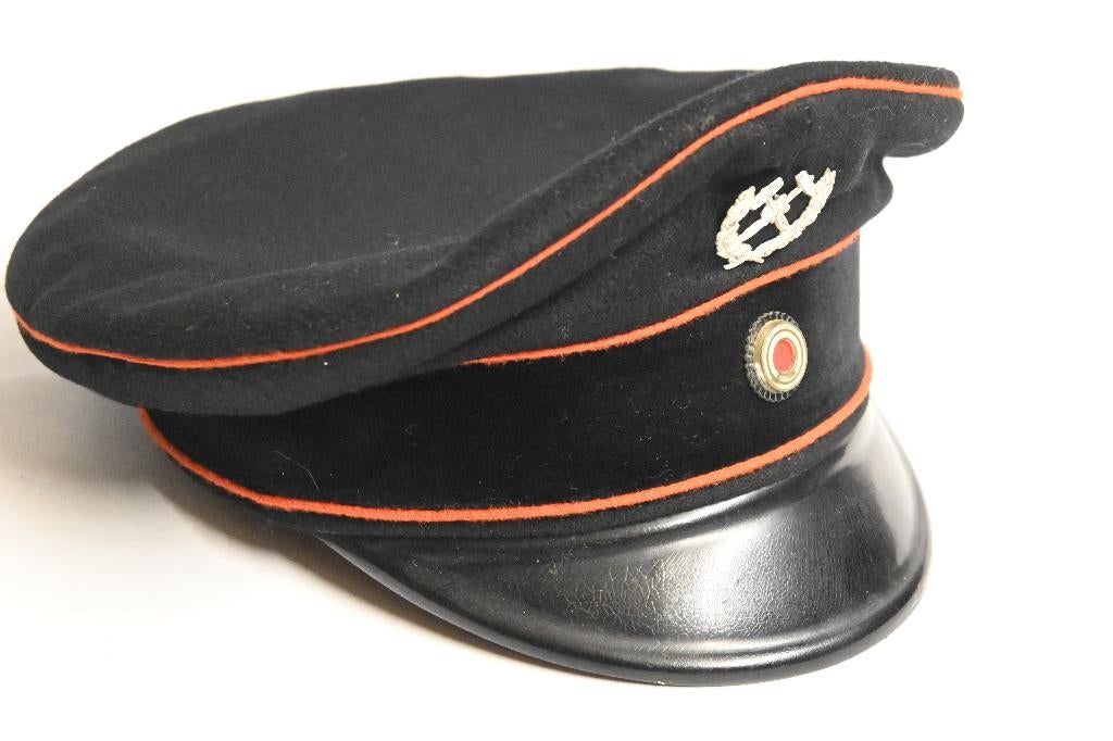 bergbau schirmmütze duitse pet wo2 mijnbouw bergmann, Verzamelen, Militaria | Tweede Wereldoorlog, Ophalen of Verzenden, Overige soorten