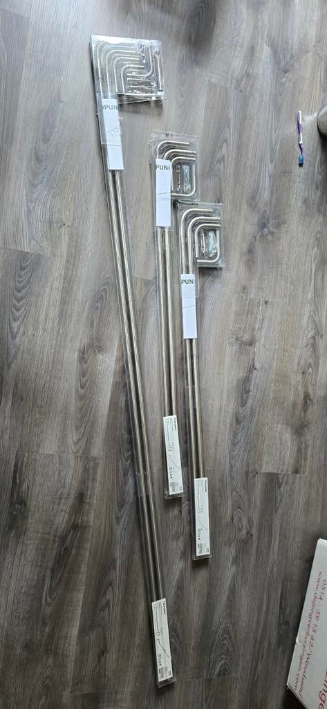 IKEA TIDPUNKT Gordijnroedes, Ophalen, 100 tot 150 cm, Nieuw, Minder dan 100 cm