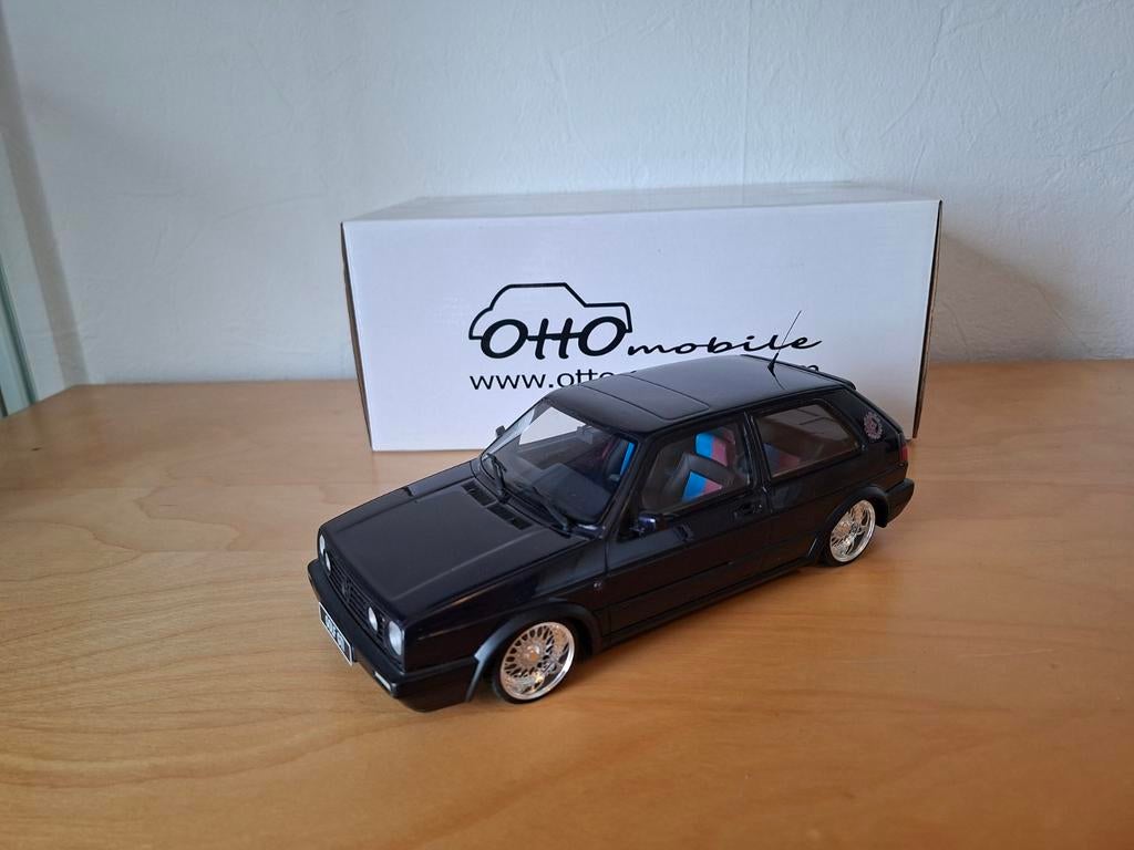 VW Golf 2 GTI Fire & Ice Ottomobile 1:18 Nieuwstaat!, Ophalen of Verzenden, Nieuw, Auto, OttOMobile
