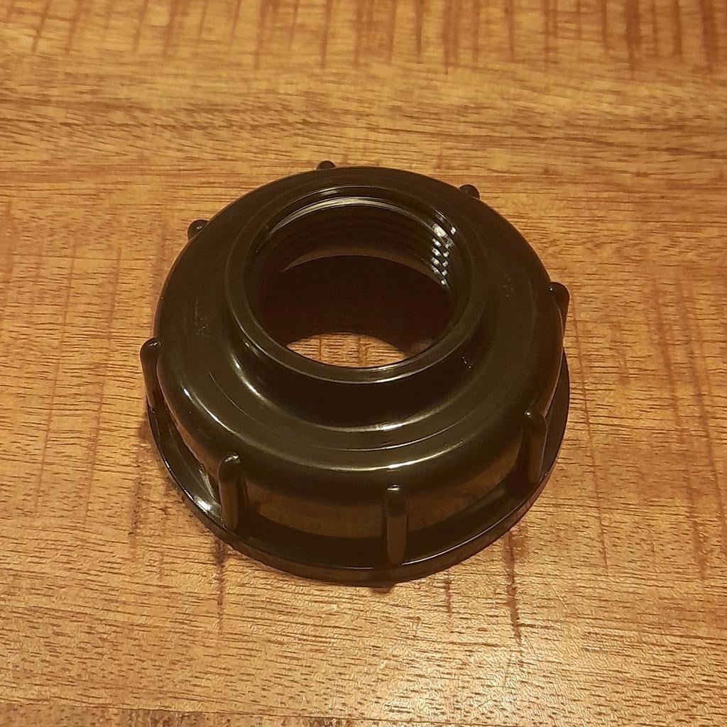 IBC Adapter S60 naar 1" BSPT Binnendraad, 150 liter of meer, Ophalen of Verzenden, Nieuw, Kunststof
