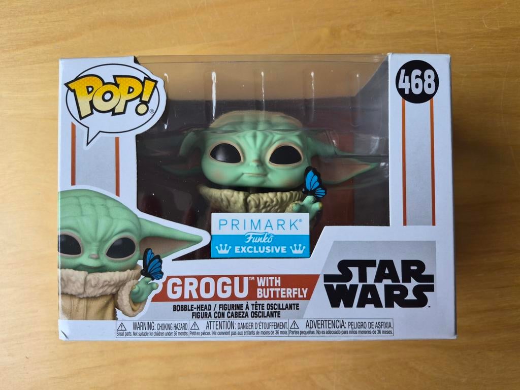 Star wars Grogu funko 468, Verzamelen, Poppetjes en Figuurtjes, Ophalen of Verzenden, Zo goed als nieuw