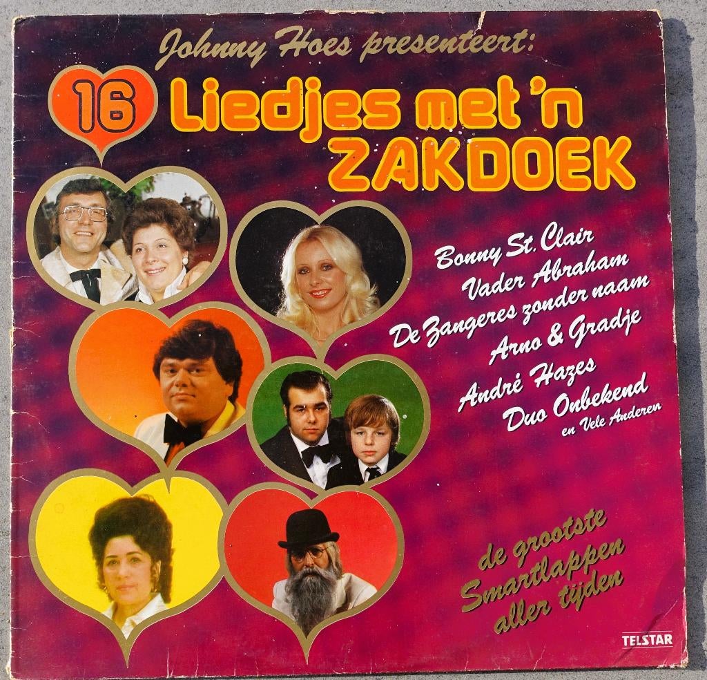 16 liedjes met n zakdoek - LP, Cd's en Dvd's, Vinyl | Nederlandstalig, Ophalen of Verzenden, Zo goed als nieuw, 12 inch, Levenslied of Smartlap