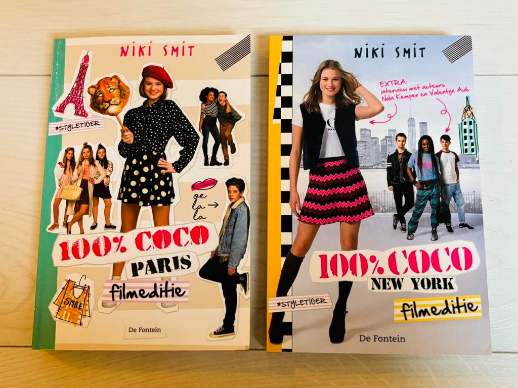 100% Coco Paris + 100% Coco New York - Niki Smit, Ophalen of Verzenden, Zo goed als nieuw, Niki Smit