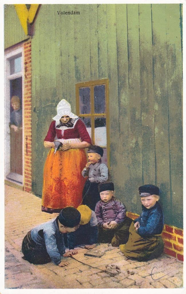 06061 Volendam, Verzenden, 1920 tot 1940, Ongelopen, Noord-Holland