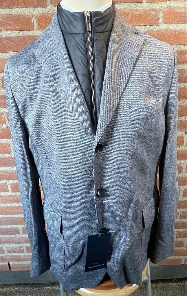 Eduard Dressler blazer/ jasje inzetstuk Katoen/ Linnen Mt 52, Kleding | Heren, Kostuums en Colberts, Zo goed als nieuw, Maat 52/54 (L)