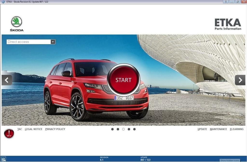 ETKA 8.6 Internationaal Engels Virtualbox-afbeelding, Verzenden