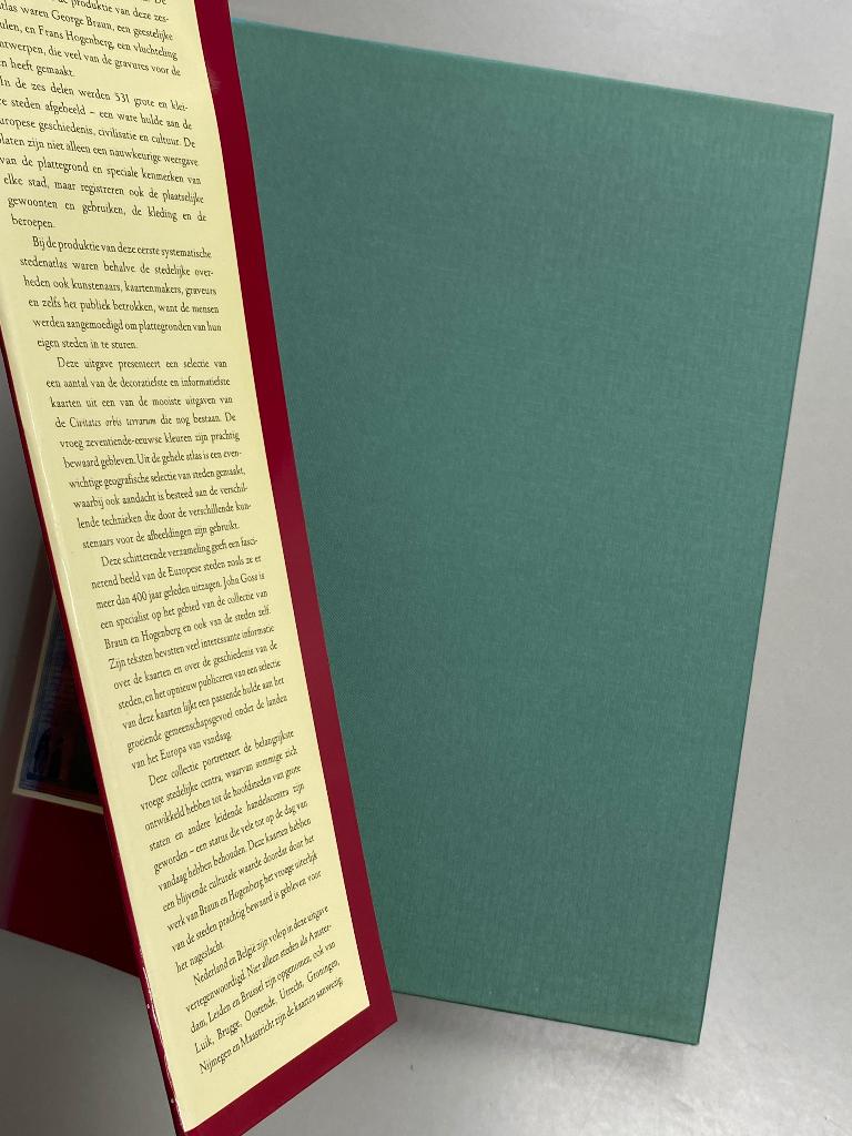 Stadskaarten van Europa Braun & Hogenberg , Boeken, Overige atlassen, Zo goed als nieuw, 1800 tot 2000, Europa Overig