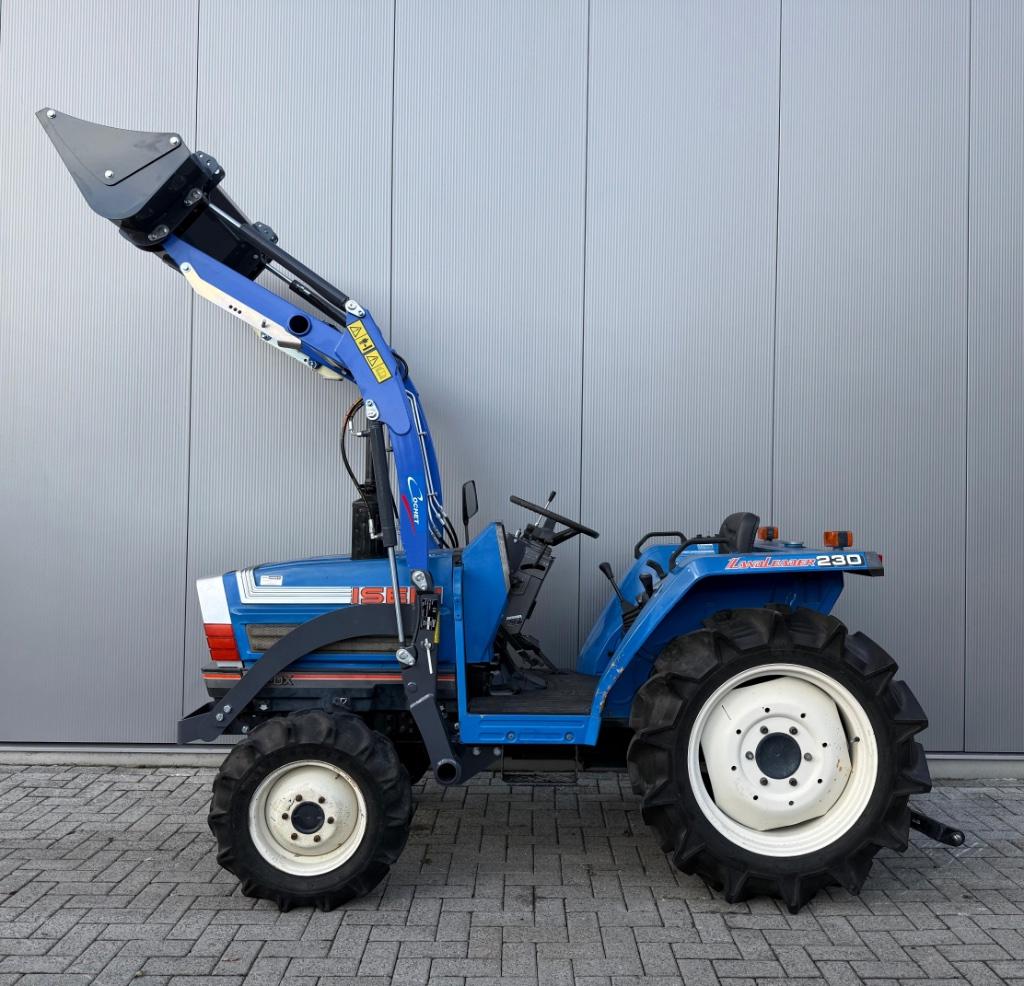 Iseki TA230 minitrekker met voorlader - 27PK - 566 draaiuren, Overige merken, Gebruikt, Tot 2500, Verzenden