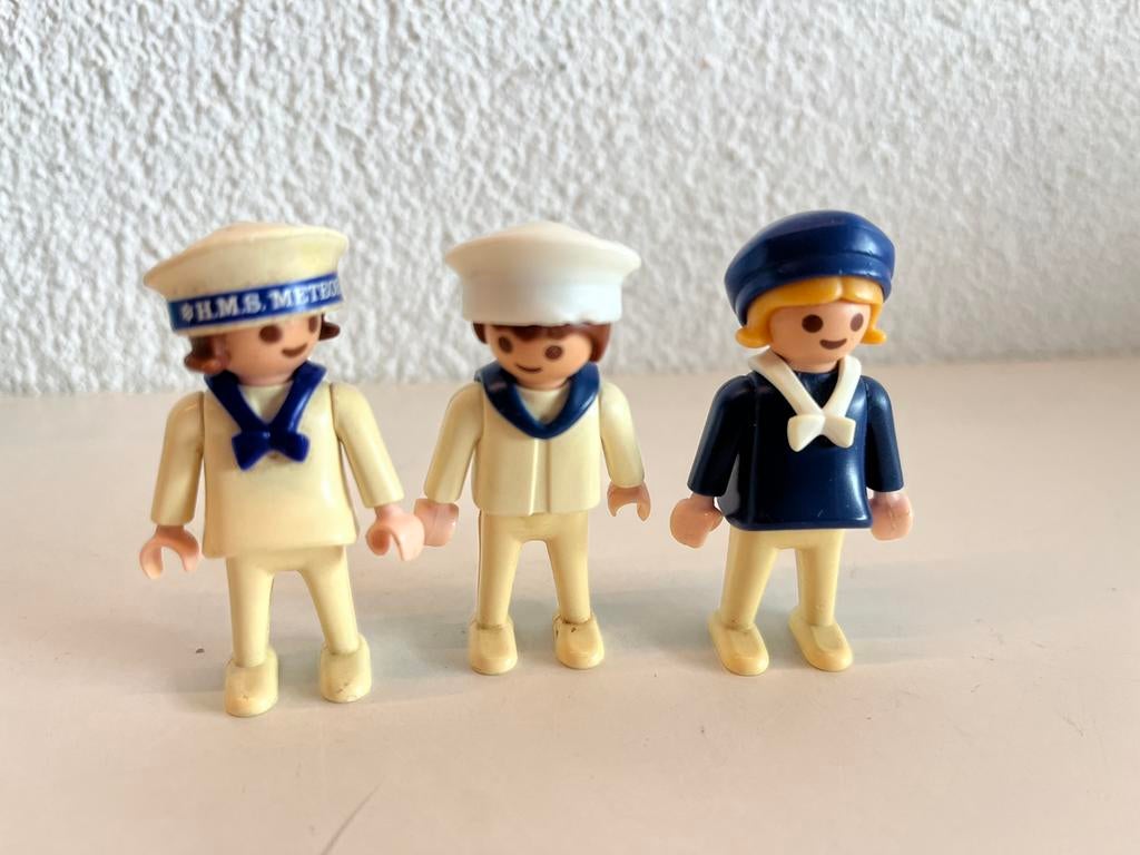 Playmobil 3 matrozen kind Rosa, Ophalen of Verzenden, Gebruikt, Los playmobil